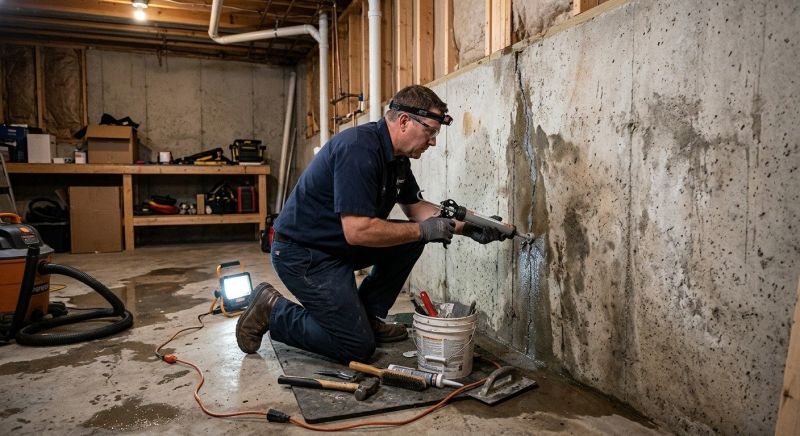 Leaking Basement Repair in Tuscaloosa, AL