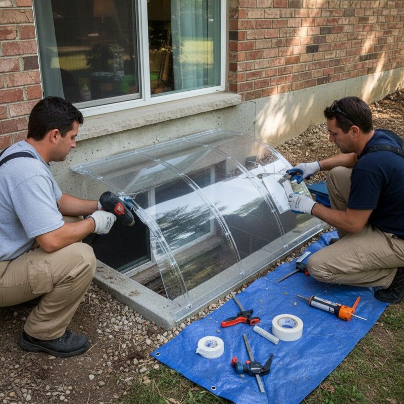 Window Well Cover Installation in Littleton, CO