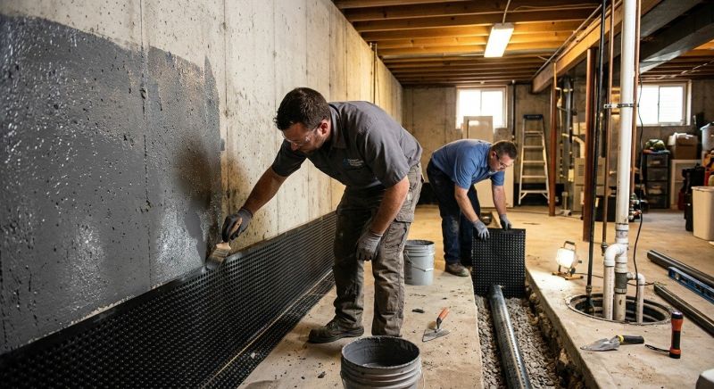 Basement Walls Waterproofing in Sarasota, FL