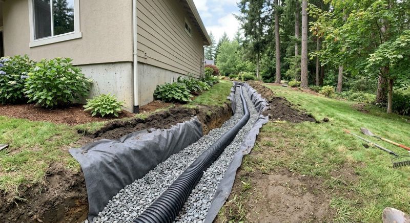 Channel Drain Installation in Birmingham, AL
