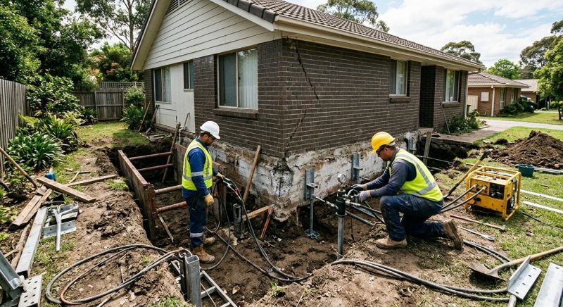 Deep Foundation Repair in Columbus, OH