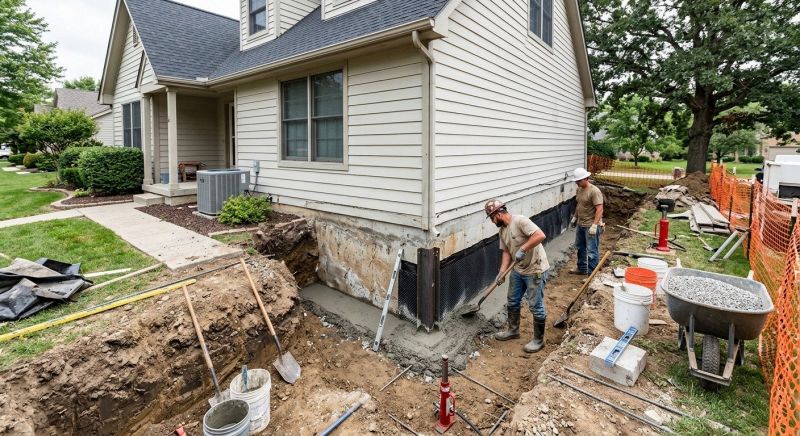 Exterior Foundation Repair in Tampa, FL