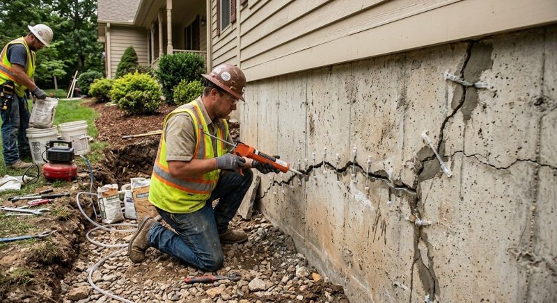 Foundation Cracks Repair in Sarasota, FL