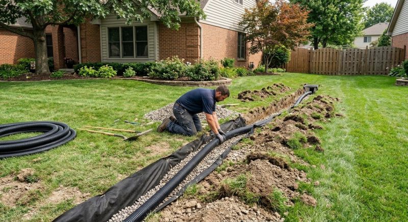 Foundation Drain Repair in Tuscaloosa, AL