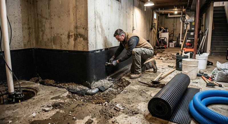 Foundation Leak Repair in Columbus, OH