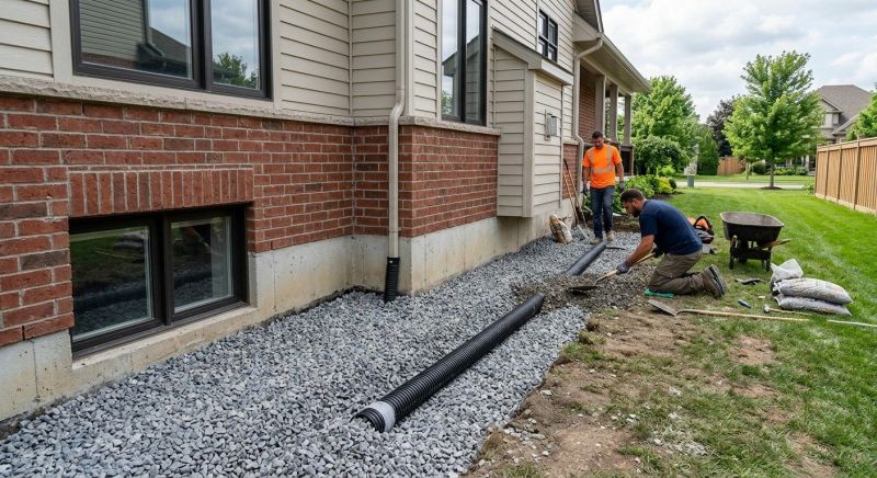 French Drain Replacement in Tuscaloosa, AL