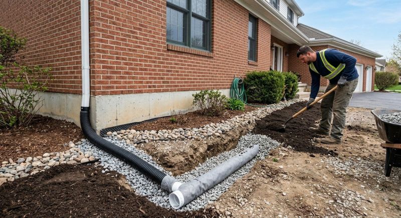 French Drain Service in Tuscaloosa, AL