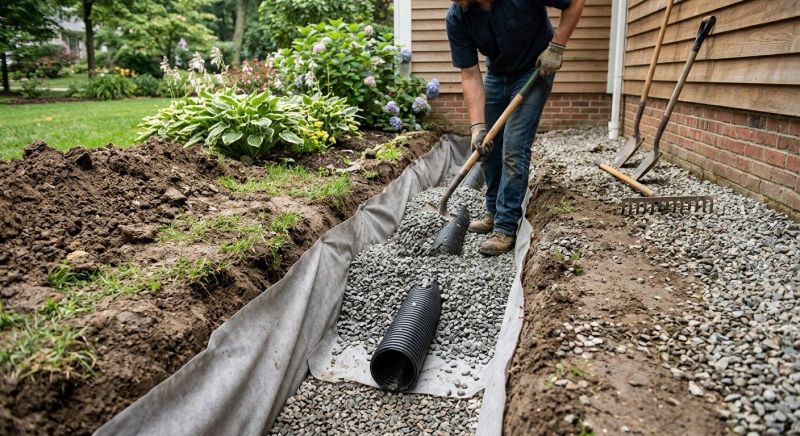 Perimeter Drain Service in Tuscaloosa, AL