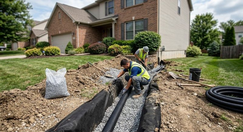 Residential Landscape Drainage in Tuscaloosa, AL