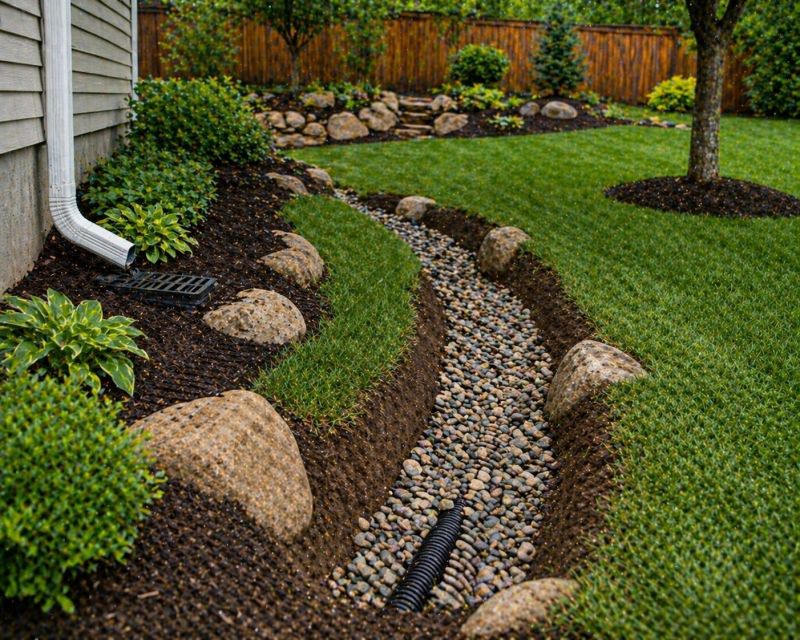 Residential Landscape Drainage in Tuscaloosa, AL
