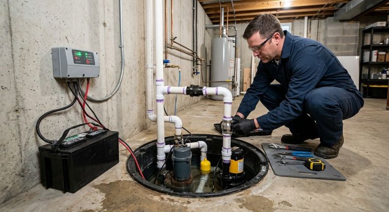Sump Pump Installation in Tuscaloosa, AL