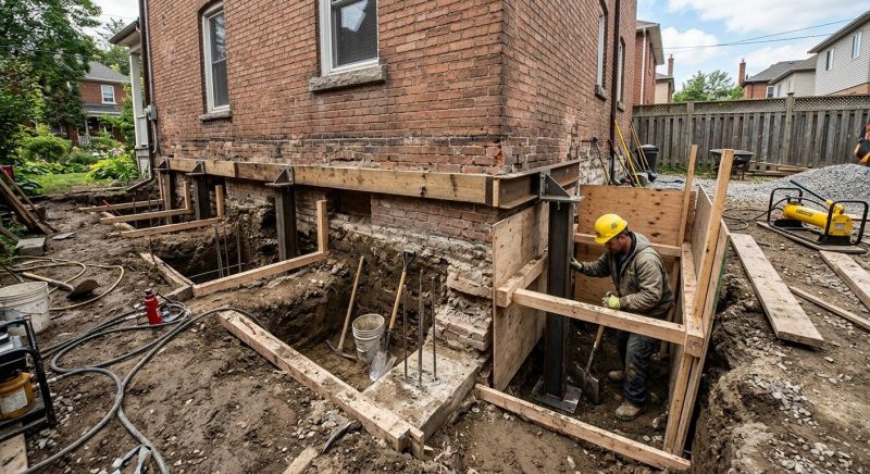 Underpinning Repair in Columbus, OH