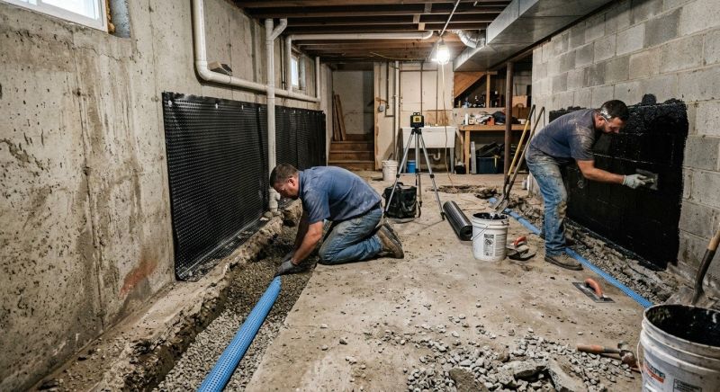 Wall Waterproofing in Tuscaloosa, AL