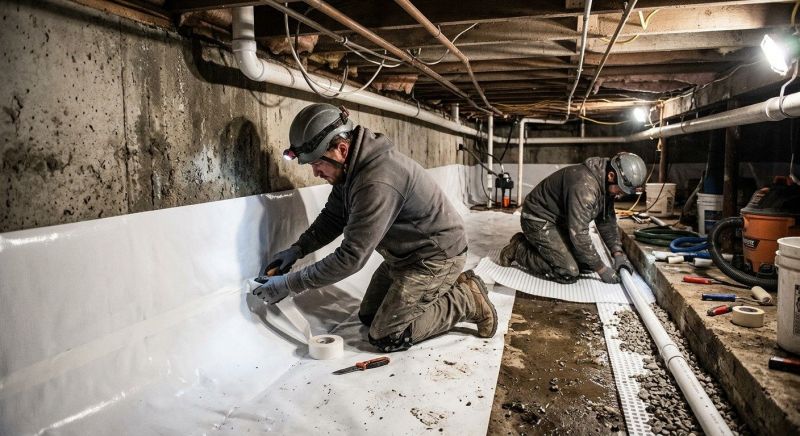 Wet Basement Repair in Tuscaloosa, AL