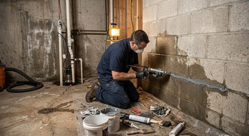 Wet Basement Repair in Birmingham, AL
