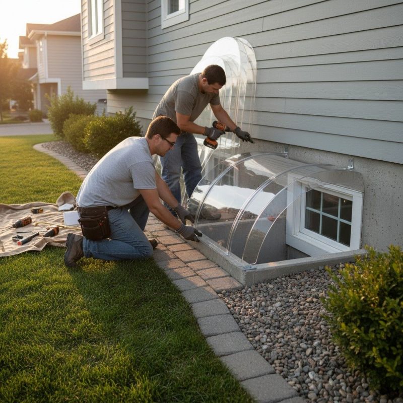 Window Well Cover Installation in Kansas City, KS