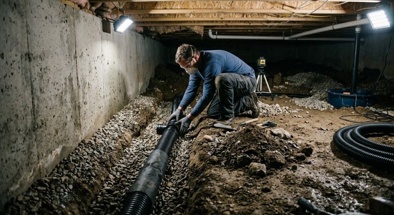 Yard Drainage Installation in Tuscaloosa, AL